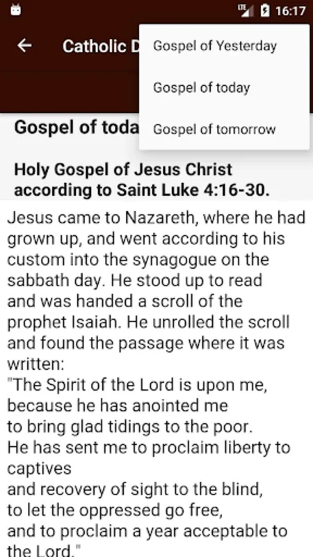 Catholic Daily Readings for Android - Spiritual Growth at Your Fingertips