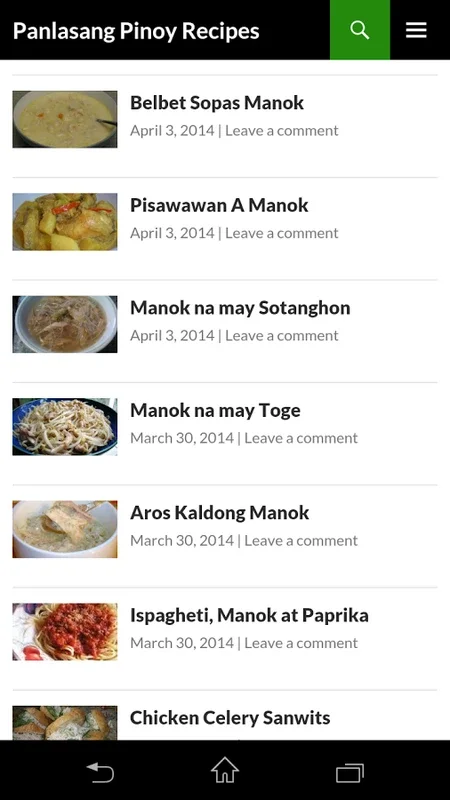 Panlasang Pinoy Recipes for Android - Explore Filipino Cuisine