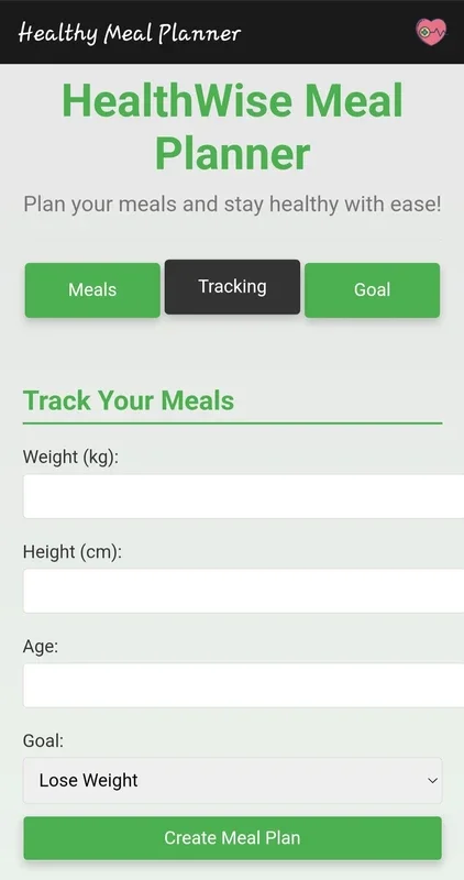 Healthy Meal Planner for Android: Plan Nutritious Meals