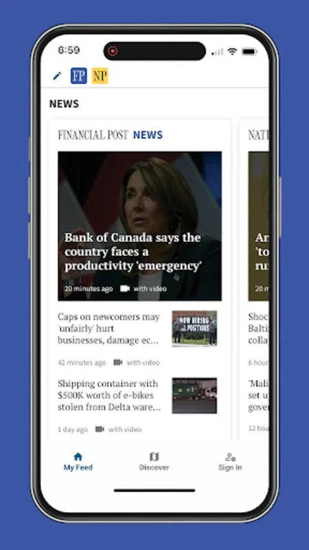 Financial Post for Android: Your Source for Business News