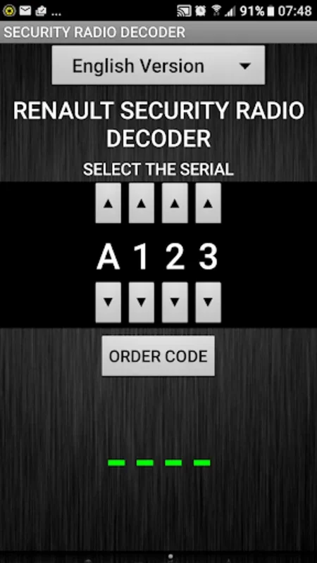 Fit Renault Radio Code Decoder for Android: Retrieve Codes Easily