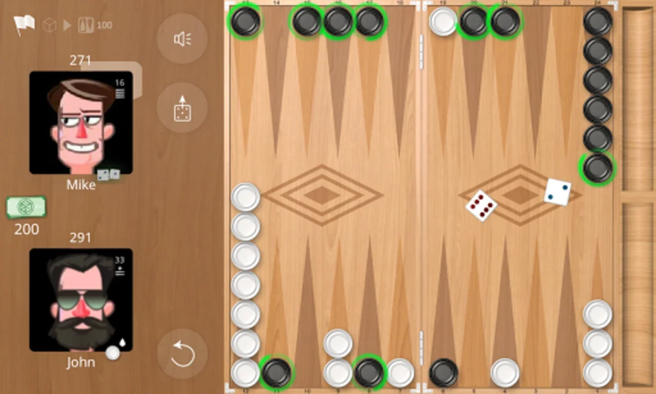 Backgammon Online for Android: Strategic Board Game