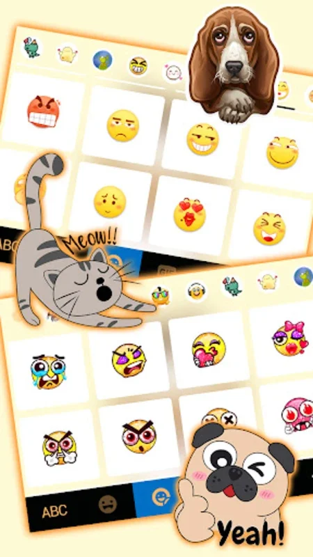 Adorable Akita Kitty Keyboard for Android - Customize Typing