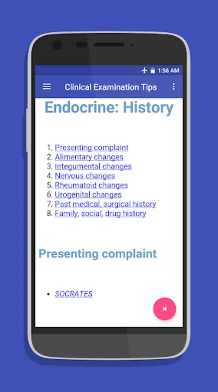 Clinical Examination Tips for Android: Valuable Guidance