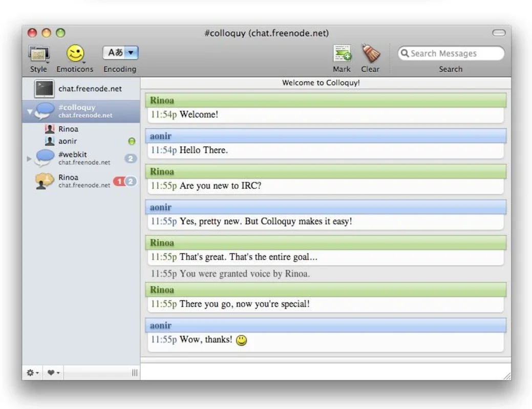 Colloquy for Mac - The Ultimate IRC Client