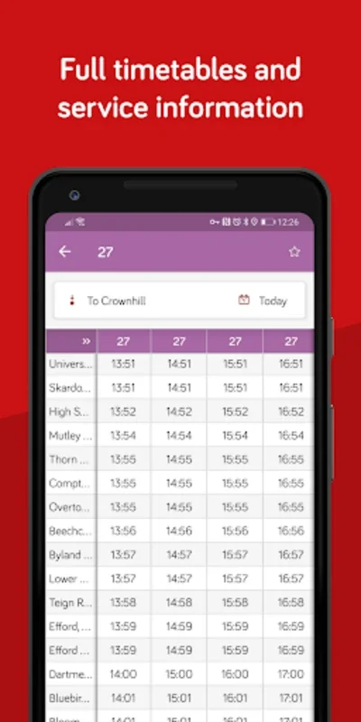 Plymouth Citybus for Android - Simplifying Travel in Plymouth