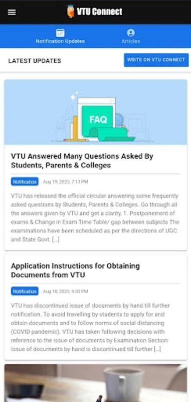 VTU Connect for Android: Comprehensive VTU Student Aid