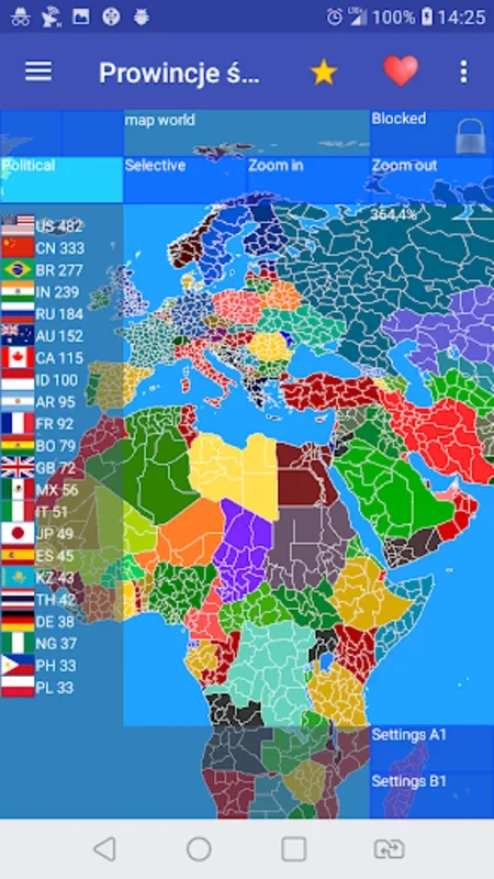 World Provinces. Empire. Maps. for Android - Unleash Your Creativity