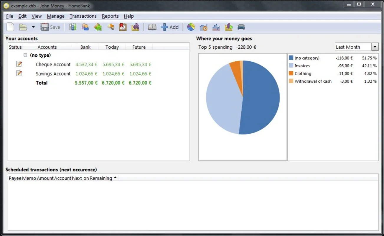 HomeBank for Windows - Manage Your Personal Budget