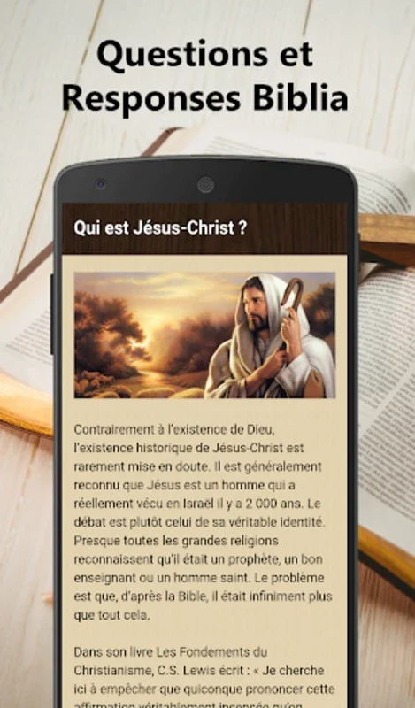 Questions et Réponses Bíbliques for Android - A Spiritual Knowledge Companion