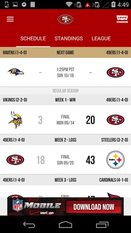 49ers for Android: A Fan's Essential Companion