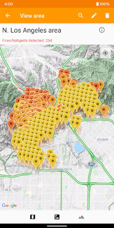 Fireguard for Android: Real - Time Wildfire Monitoring