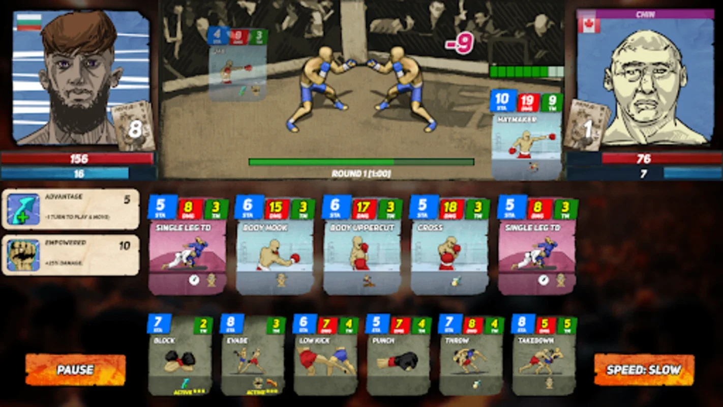 MMA Rivals for Android - Immersive MMA Experience