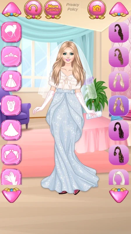 Model Wedding for Android: Dress Girls for Their Big Day