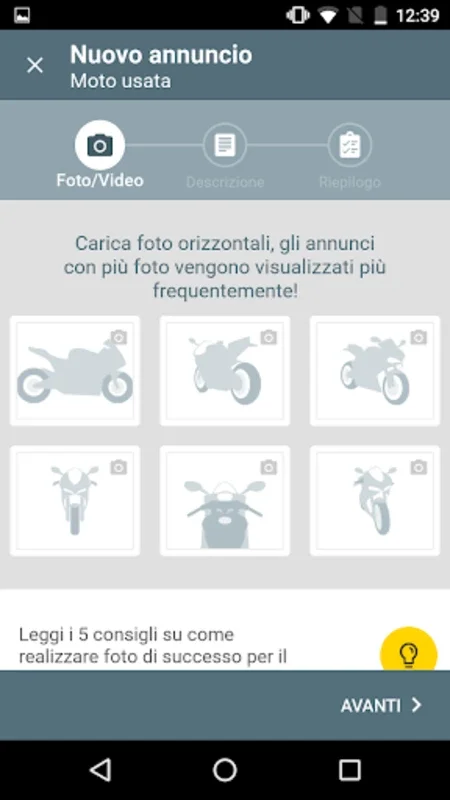 MOTO.IT - Used motorcycles for Android - No Downloading Required