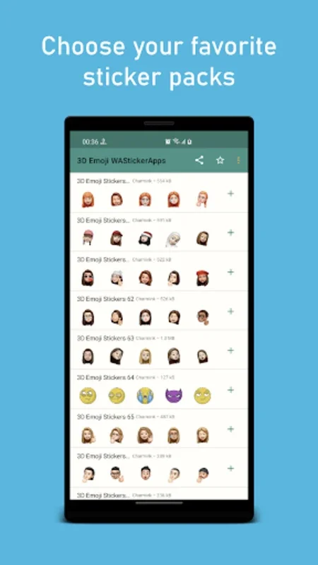 3DEmoji Animated WAStickerApps for Android - Enhance Chats