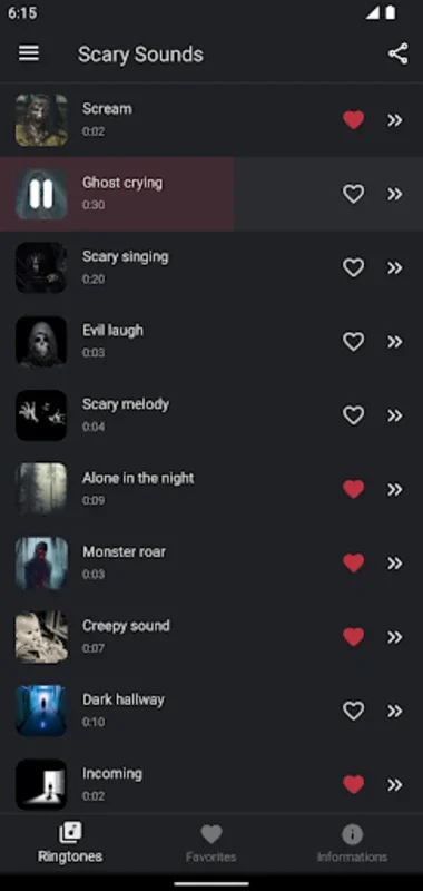 Scary Sounds for Android - Download the APK from AppHuts