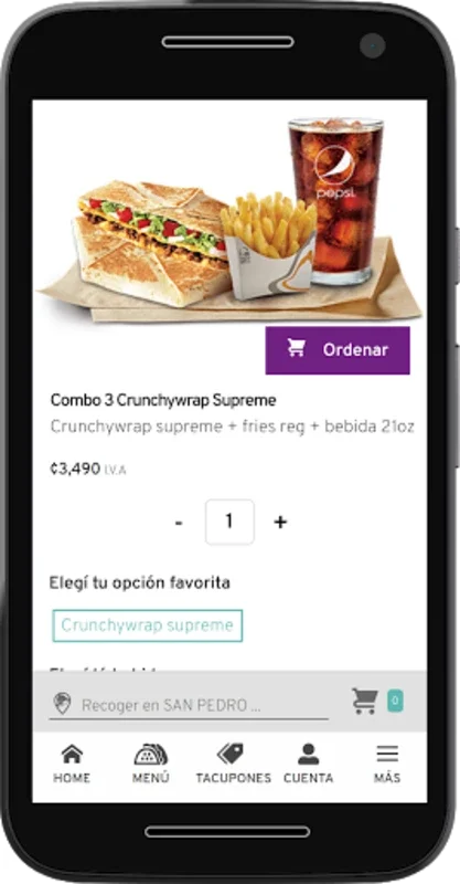 Taco App CR for Android: Explore Taco Bell CR Menu