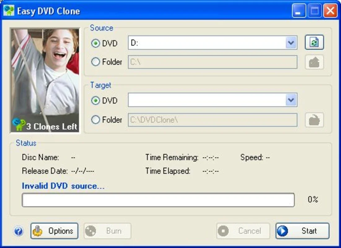 Easy DVD Clone for Windows - Effortless DVD Cloning