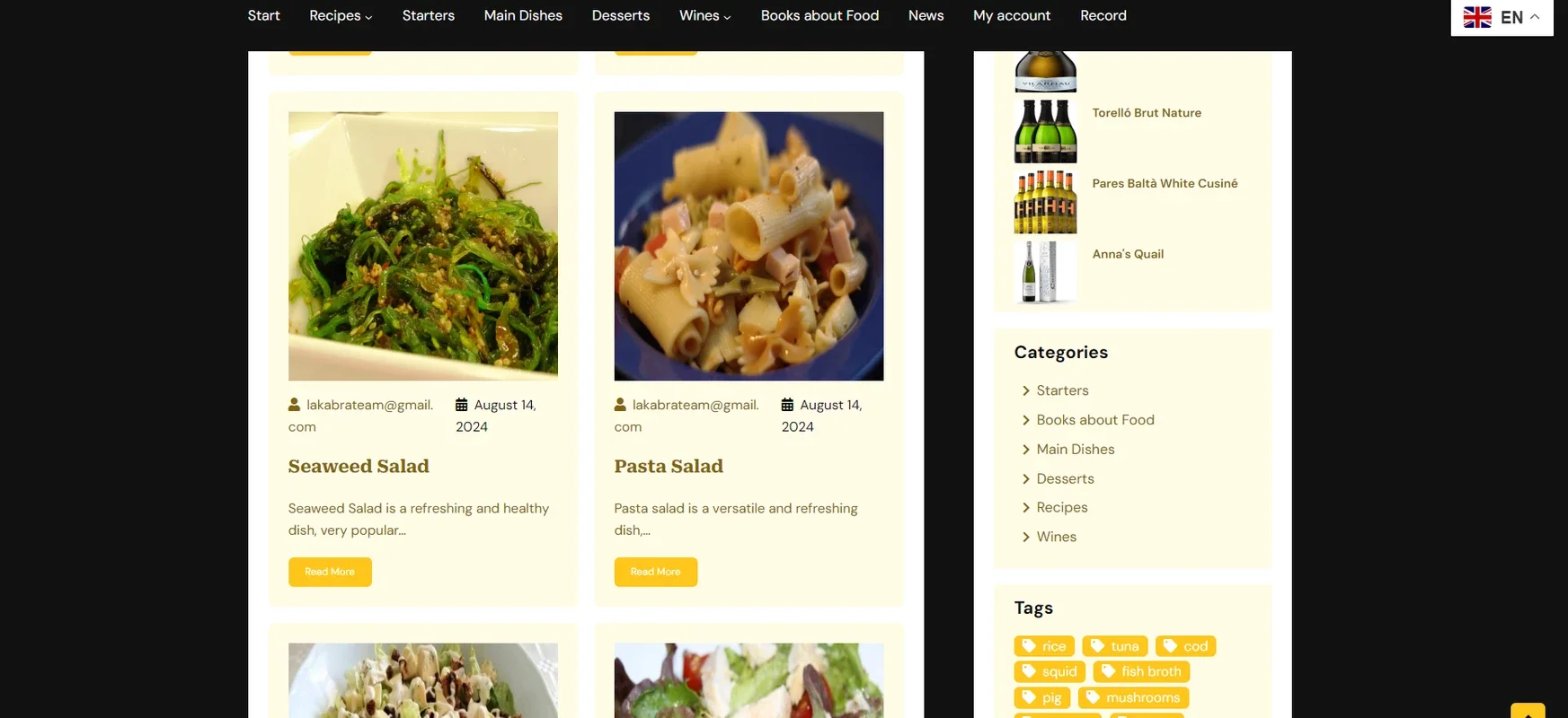 Recetas Y Vinos for Android - Explore Spanish Cuisine and Wine