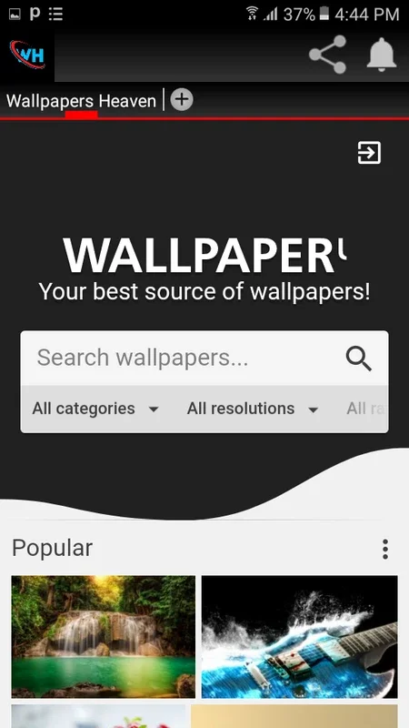 Wallpapers Heaven for Android: Diverse High-Res Options