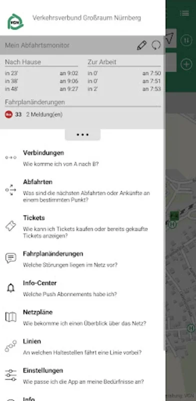 VGN for Android: Your Public Transport Companion in Nuremberg