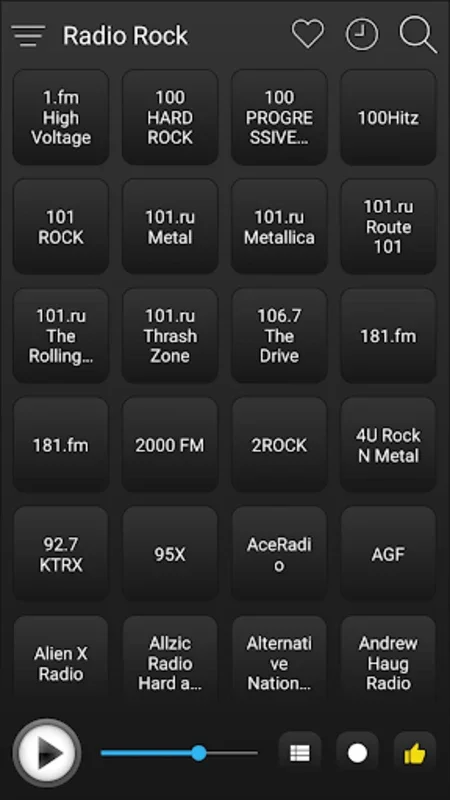 Rock Radio FM AM Music for Android - Stream Rock Hits