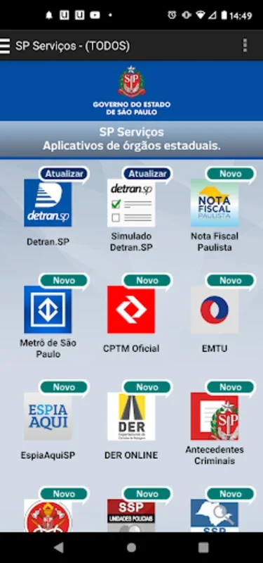 SP Serviços for Android: Streamlined Access to São Paulo Services