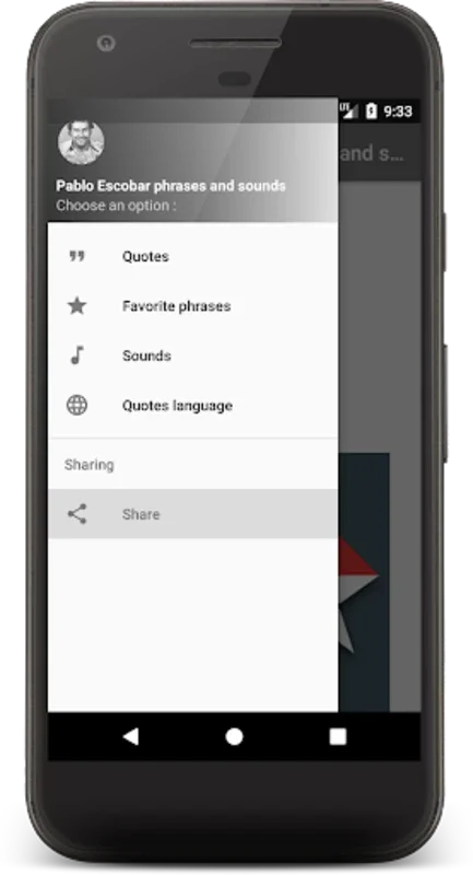 Pablo Escobar Phrases & Sounds for Android - Immerse in History