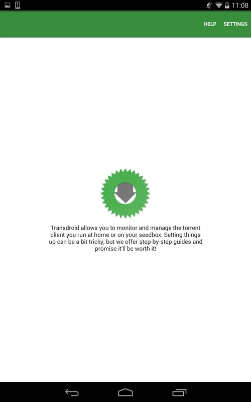 Transdroid for Android: Efficient Torrent File Management