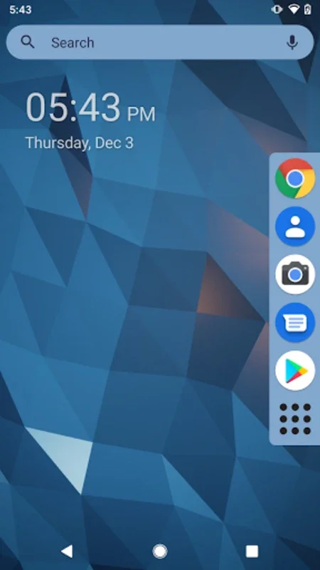 Color Theme Blue & Terracotta for Android - Visual Enhancement for Lynx Launcher