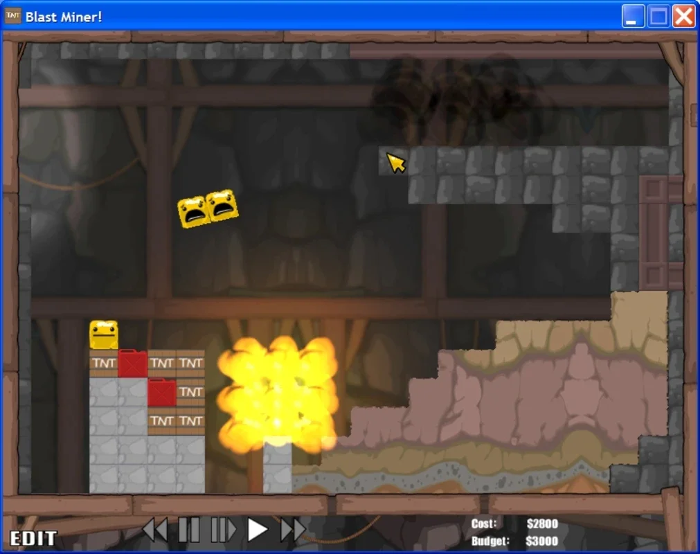 Blast Miner for Mac - Challenging Gold Mining Game