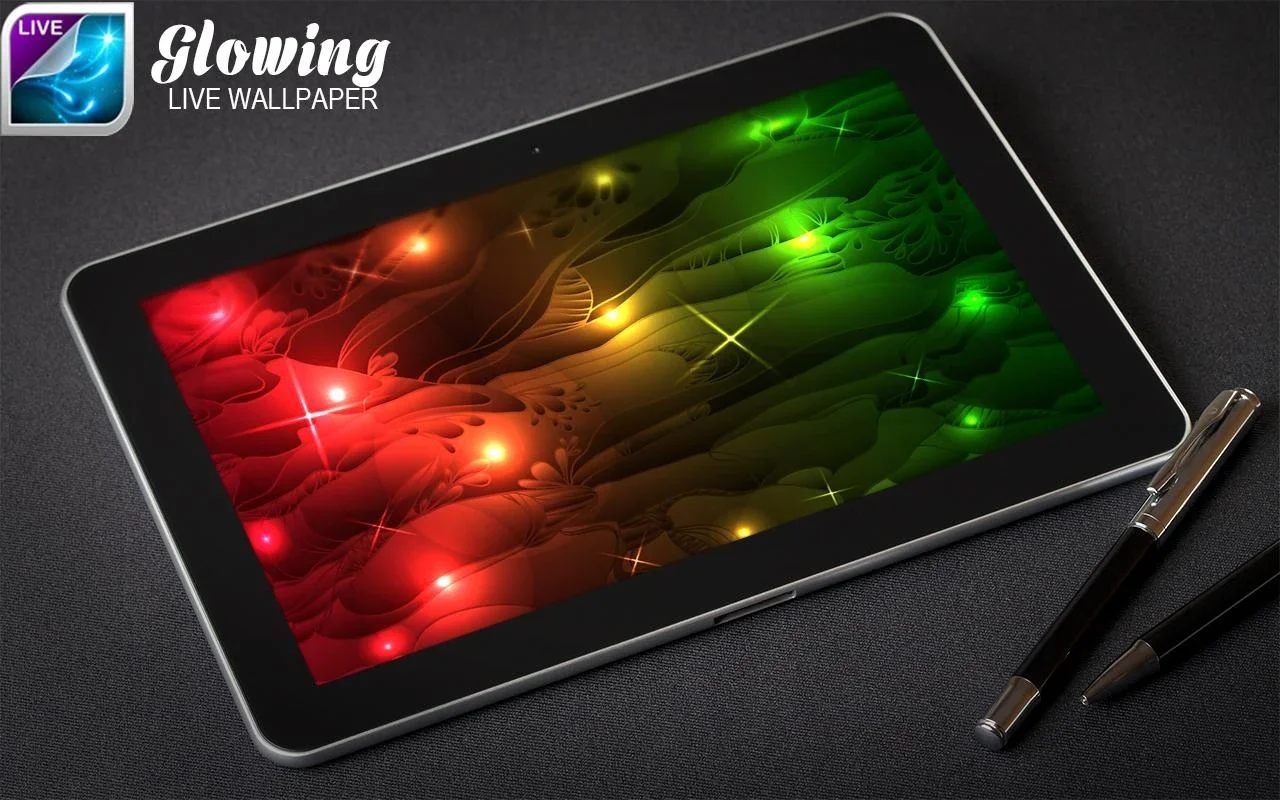 Glowing Live Wallpaper for Android - Make Your Screen Shine