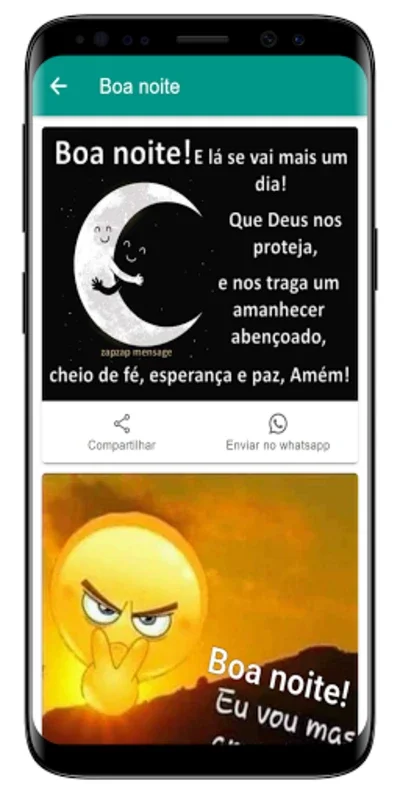 Bom dia fácil (Imagens e Gifs) for Android - Personalized Greetings