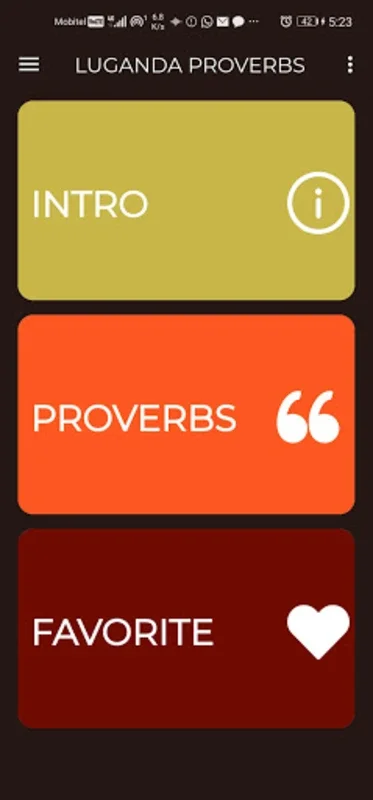 Luganda Proverbs and Meanings for Android - Explore African Wisdom