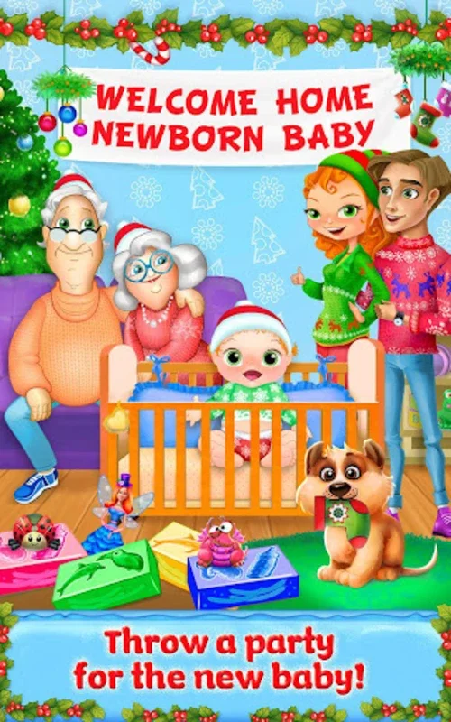 Baby Xmas for Android - Festive Baby Care & Fun