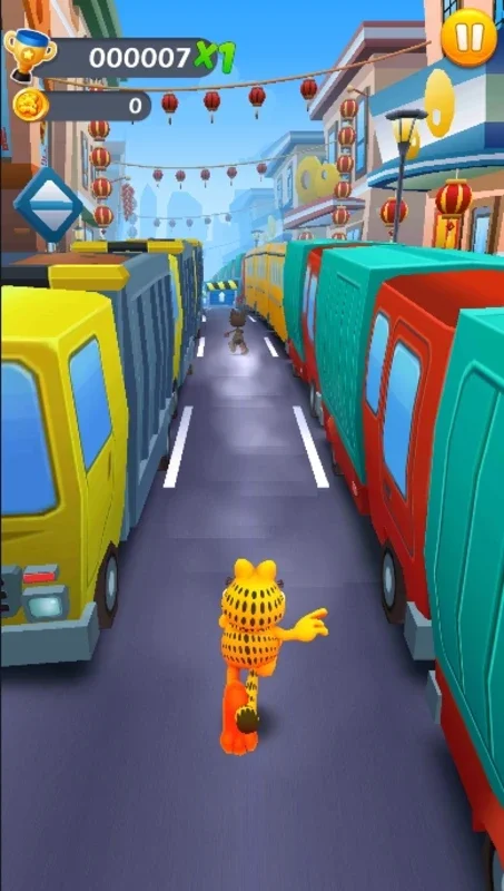 Garfield Rush for Android: Reclaim Lasagna