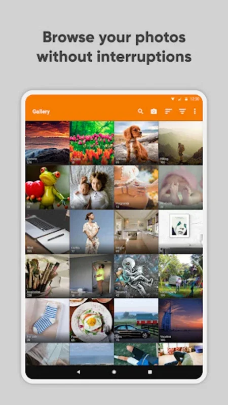 Gallery for Android: Secure & Customizable