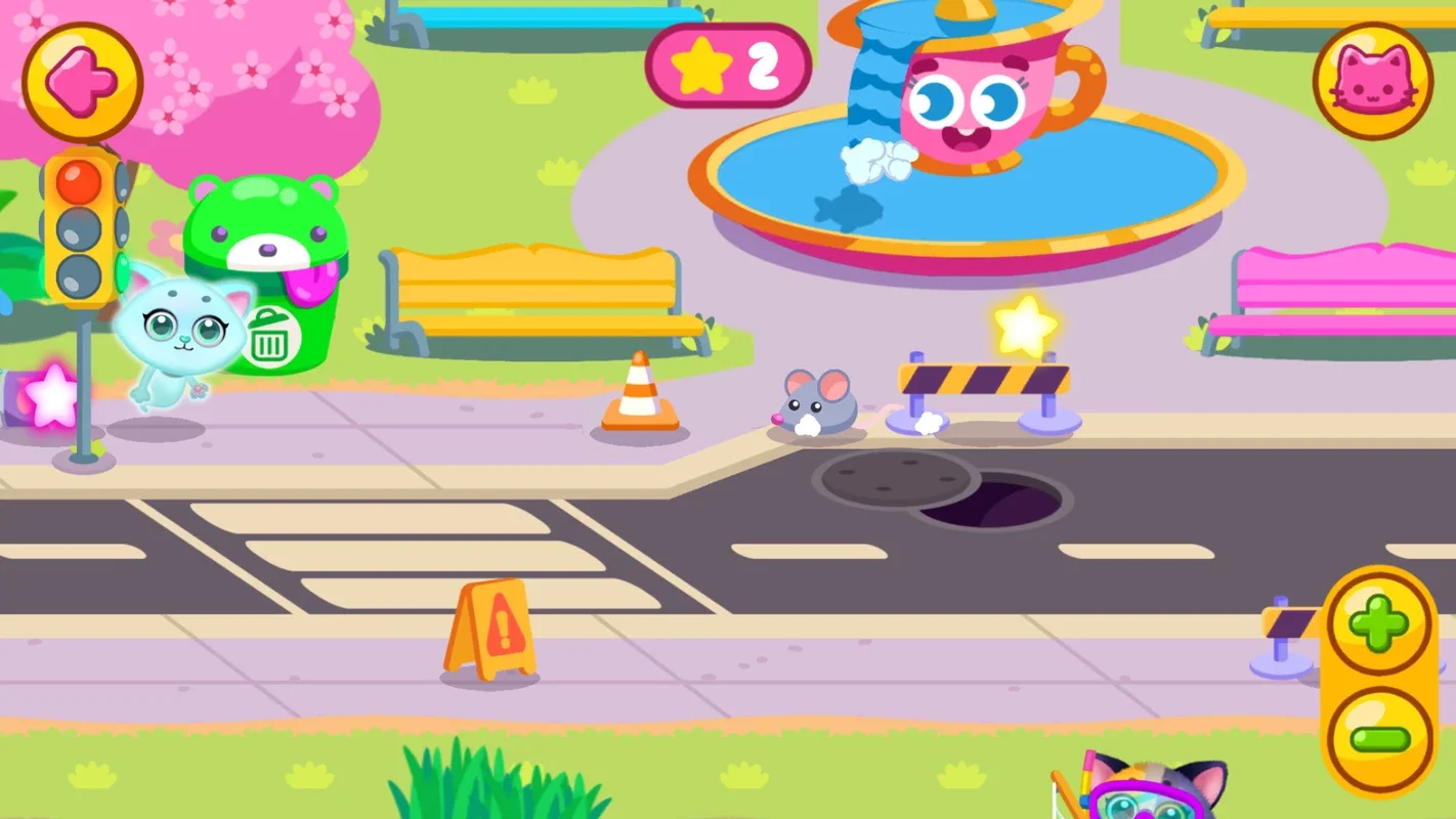 Little Kitty Town for Android - Fun for Young Players