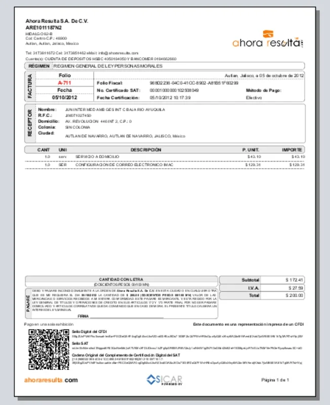 Facturación Electrónica CBB y CFDI SICAR for Windows - Streamline Your Invoicing