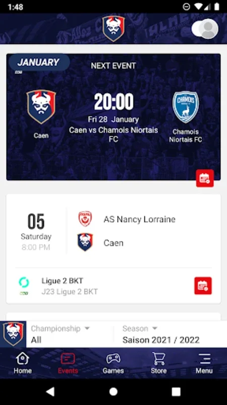 SM Caen for Android - The Ultimate Fan Experience