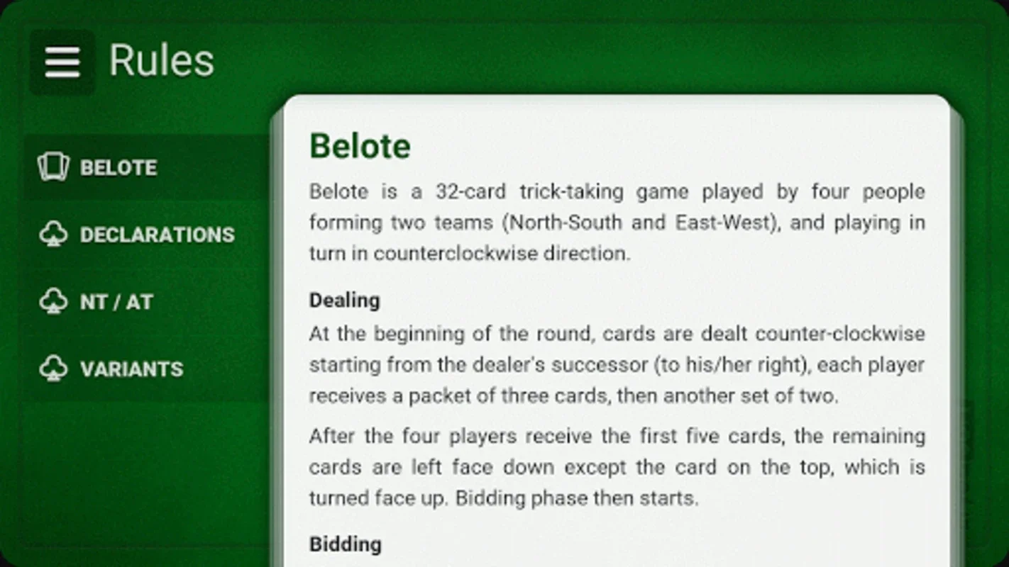 French Belote for Android - Play the Classic Card Game