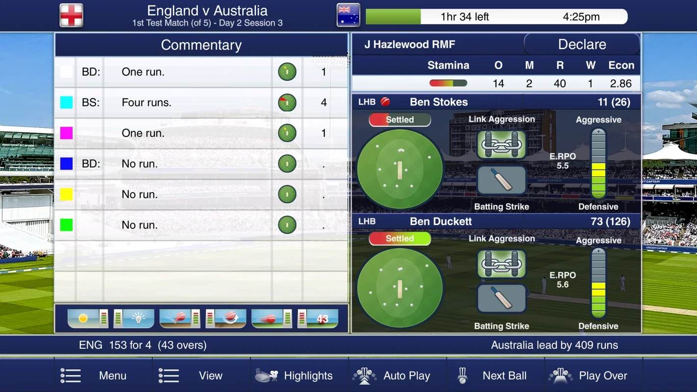 Cricket Captain 2023 for Android - Immersive Cricket Management