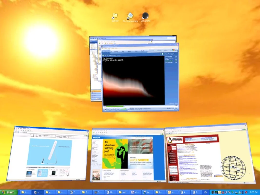 SphereXP for Windows - Transform Your Desktop in 3D