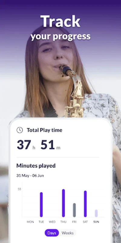 Saxophone Lessons - tonestro for Android: Enhance Your Skills