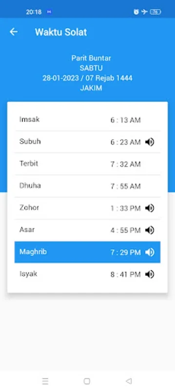 Waktu Solat Malaysia for Android - Comprehensive Prayer App