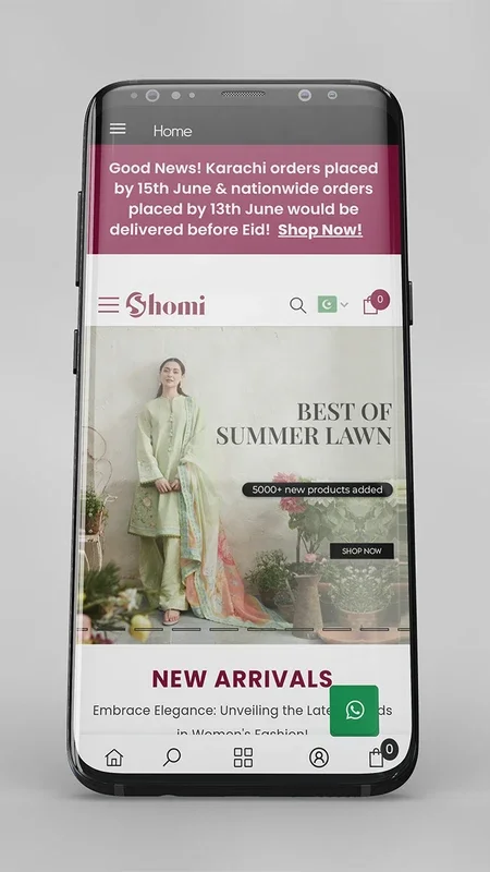 Shomi Official for Android - Explore Pakistan's Fashion