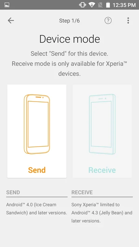 Xperia Transfer Mobile for Android - Transfer Files to Xperia