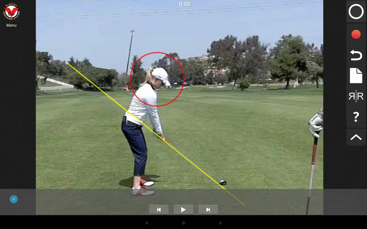 V1 Golf for Android - Analyze and Improve Your Swing