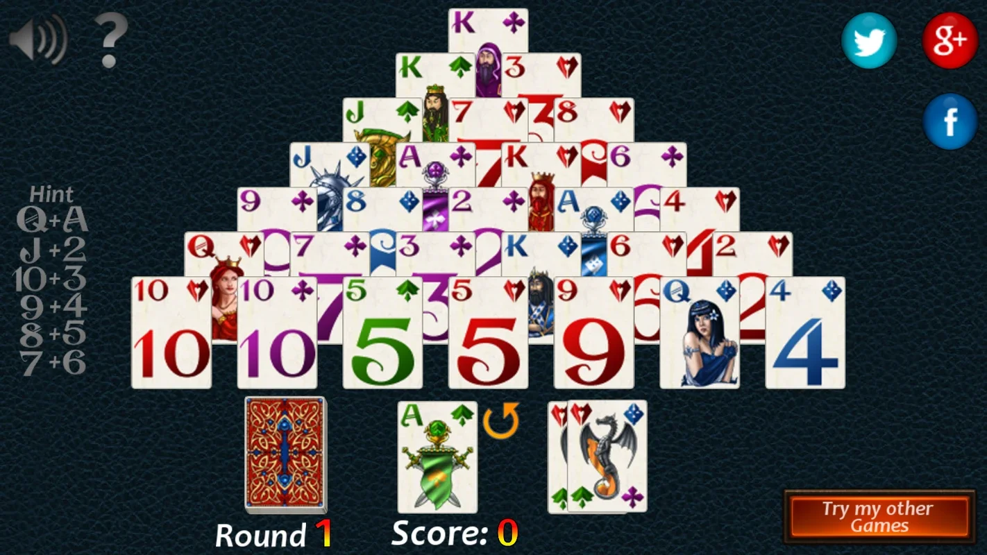 Fantasy Pyramid Solitaire for Android - Play Free Solitaire